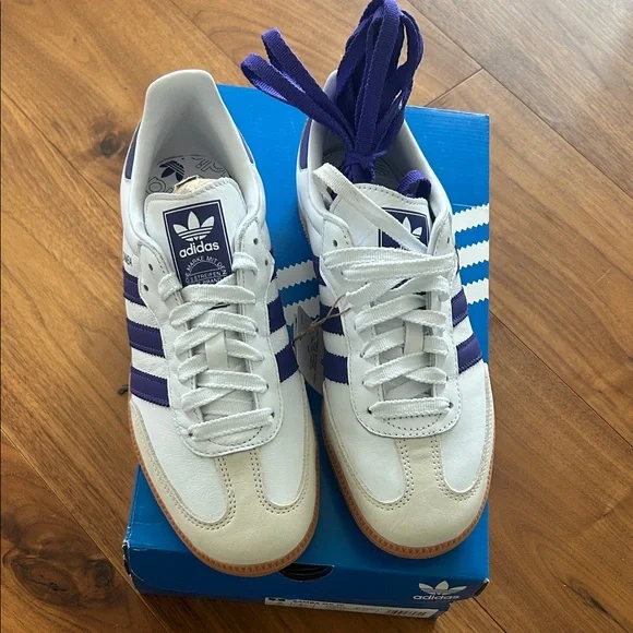 Adidas Samba Blue Ink / white - Picture 1 of 4